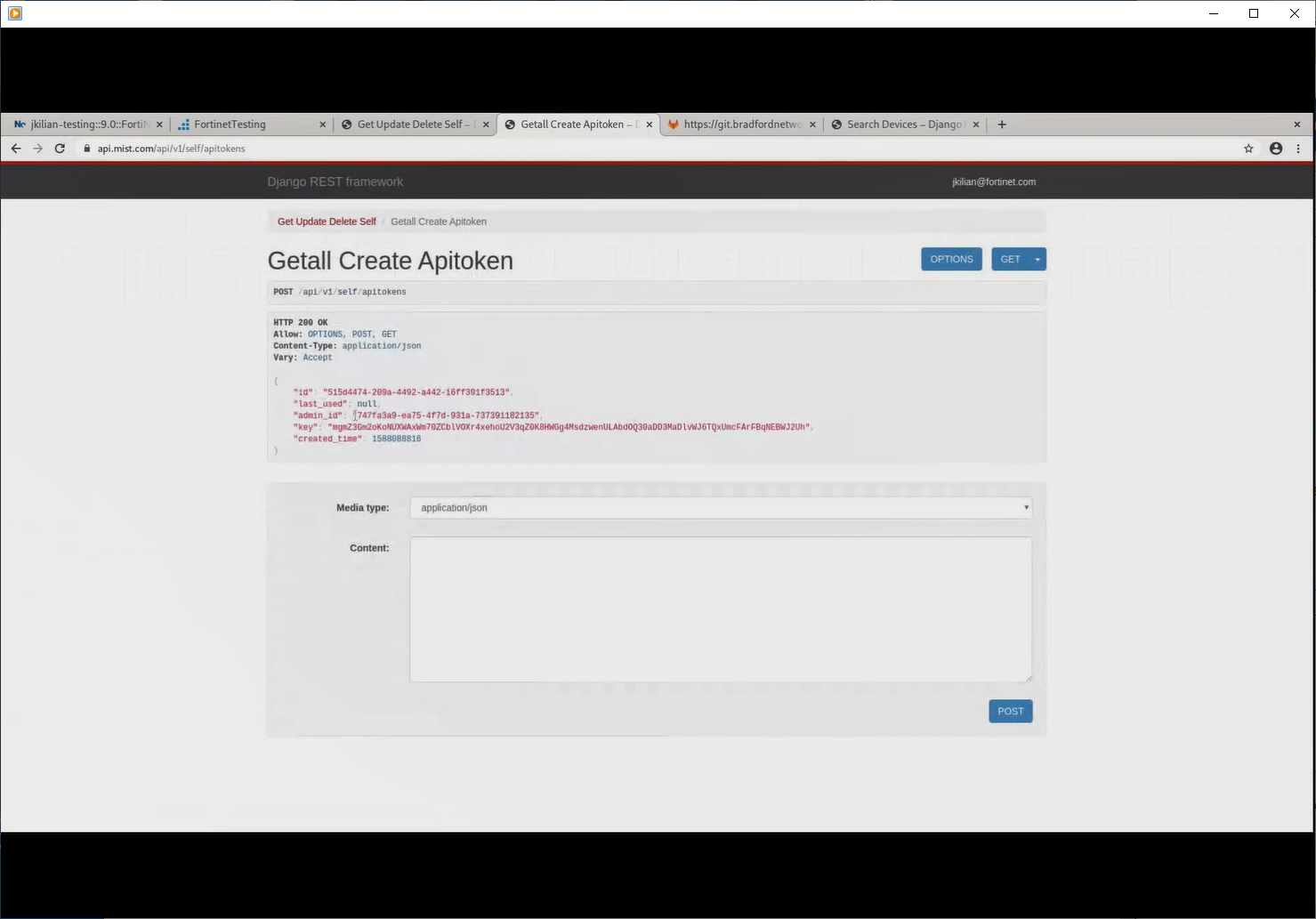 Mist Access Points FortiNACF 7.2.0